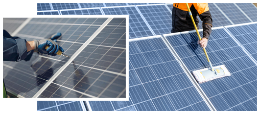 paneles solares mantenimiento